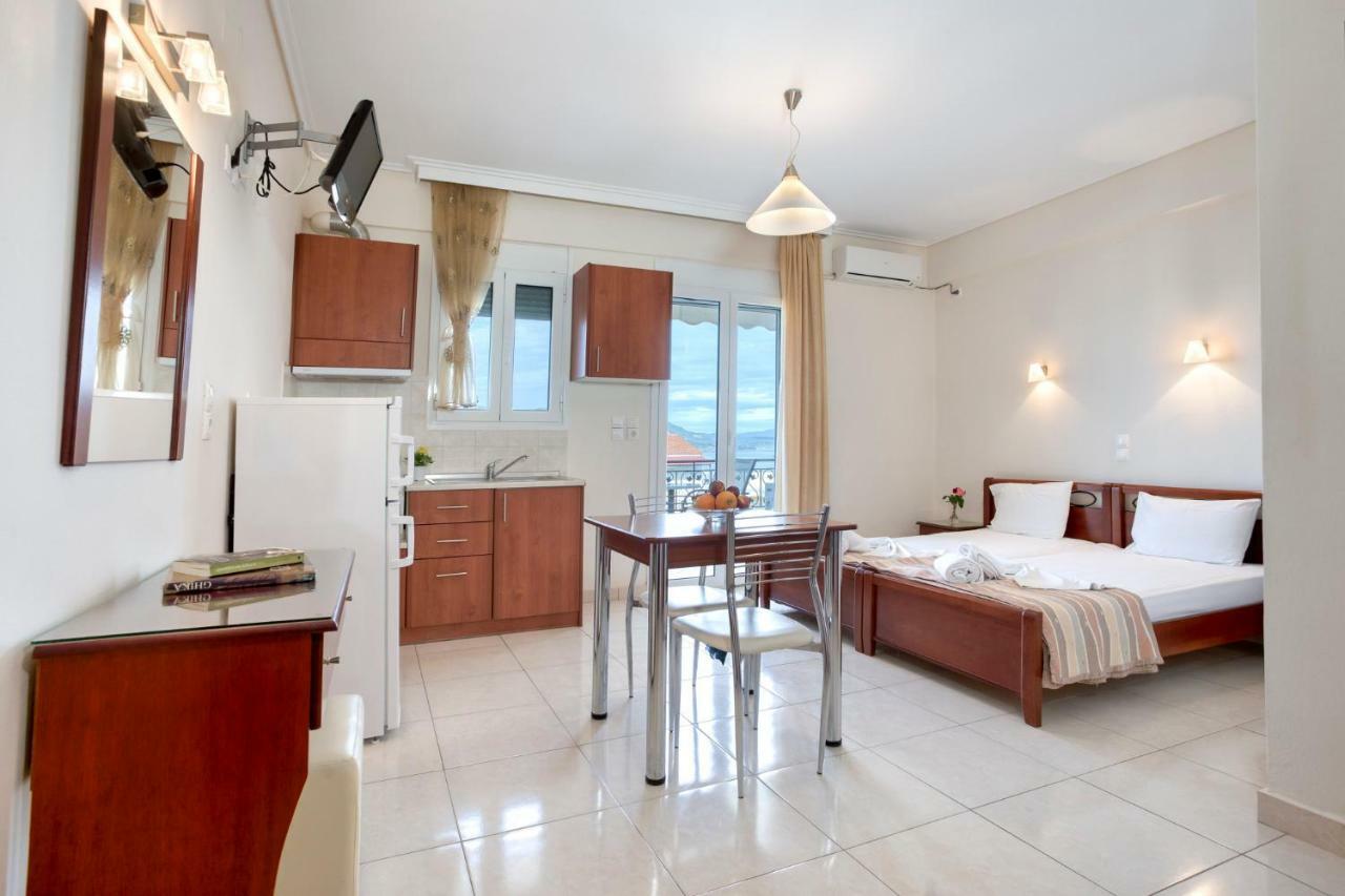 Niovi Luxury Apartments Loutra Edipsou  Esterno foto
